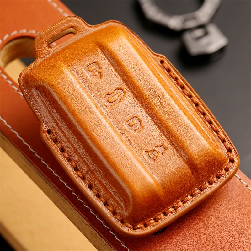 Leather Car Key Case Cover for Tank 300 Car key Shell Automotive interior accessories Tank 500 key case