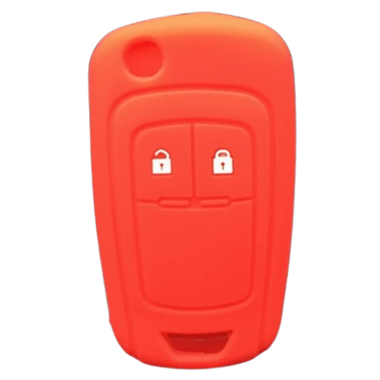 2024 Wholesale Car Accessory Silicone Rubber Car Key Cover Remote protective wallet For Chevrolet Cruzu