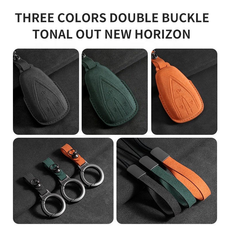 Factory Outlet Soft Touch Multi-Style and Multi-Color Car Key Box Cover Car Key Accessories