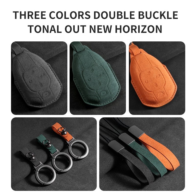 Car Key Fob Cover Zinc Alloy Material for Rio and Fit Models Car Accessories Protection Case for Trumpchi