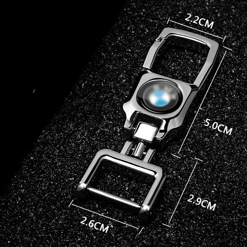 New arrival metal promotional gifts luxury car brand keychains with custom logo