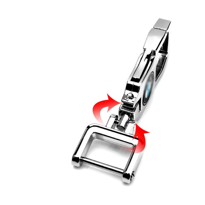 New arrival metal promotional gifts luxury car brand keychains with custom logo