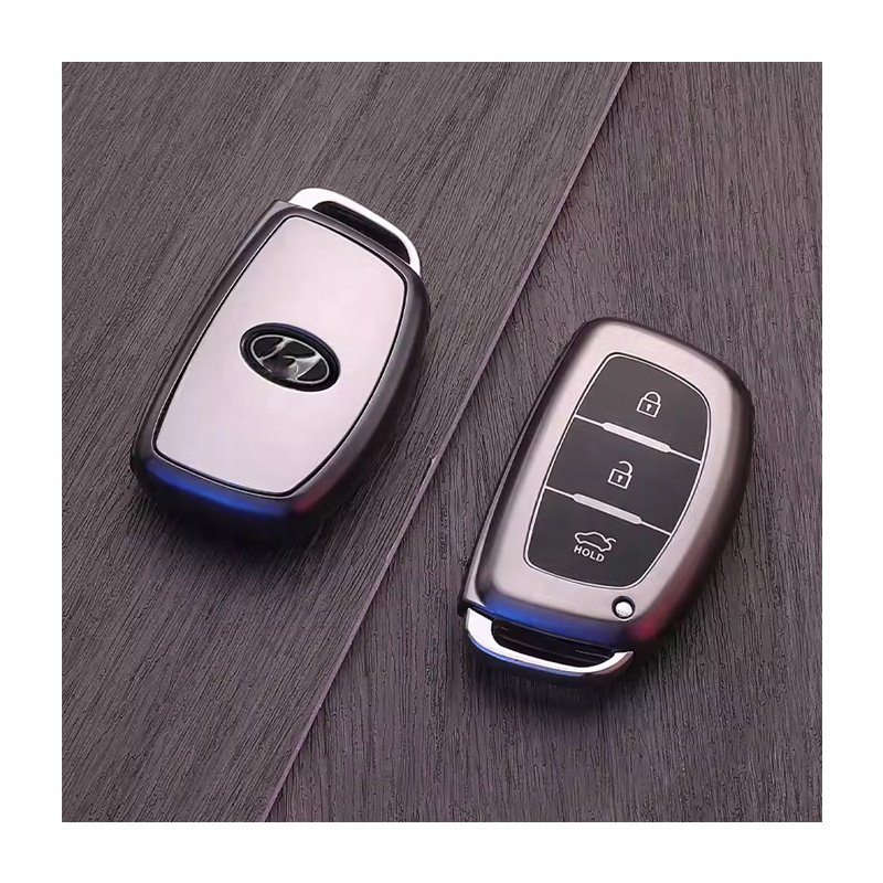 Elegant sublimation tpu leather car key case cover for Hyundai Mistra ix25 ix35 Elantra Verna Mufasa Santafe Lafesta
