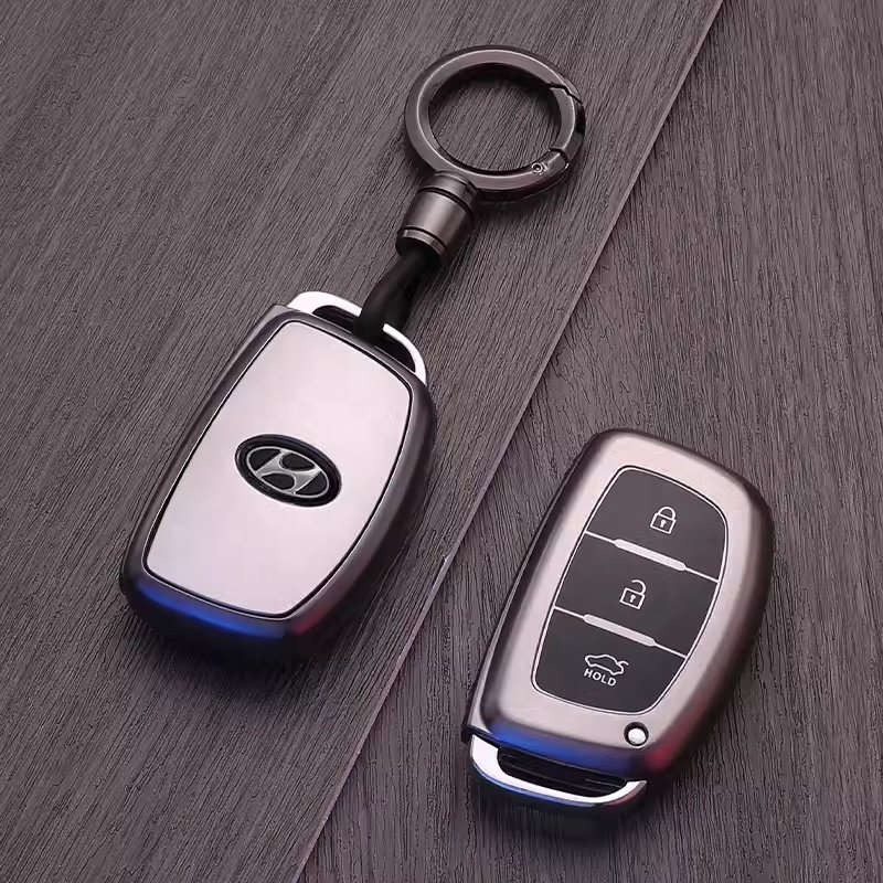 Elegant sublimation tpu leather car key case cover for Hyundai Mistra ix25 ix35 Elantra Verna Mufasa Santafe Lafesta