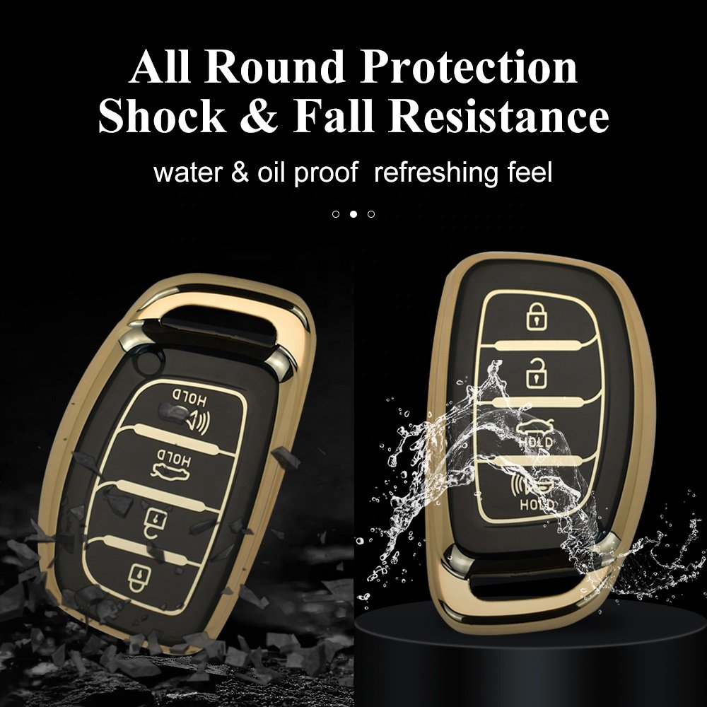 For Hyundai 2024 Auto TPU China Wholesale Hyundia Tucson 2018 Car Key Cover For Car Keys