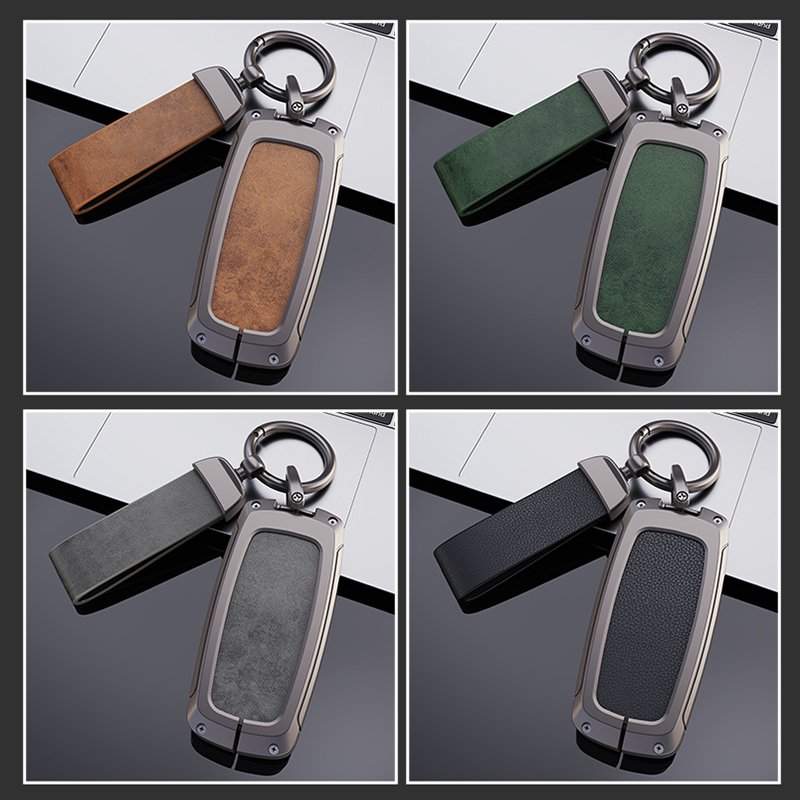 zinc Car Key Case Cover Shell Fob For Suzuki Swift Wagon R Monopoly Type Keyless Shell Protector Key Chain Accessories