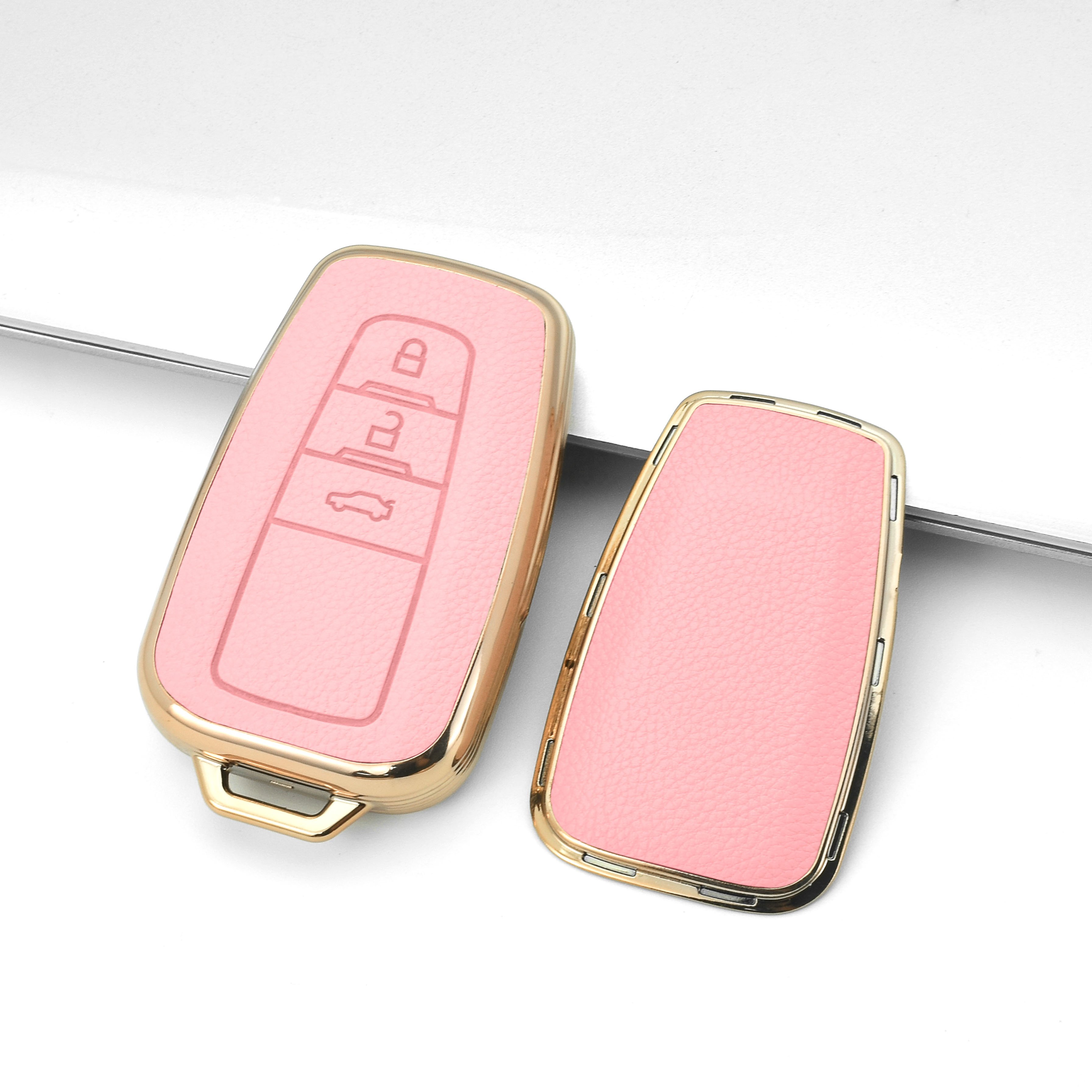 Flip Fob For Gold Case Toyota Priu Interior For Toyota Prius 2004 To 2010 Toyota Land Cruiser Sahara Remote TPU Car Key Cover