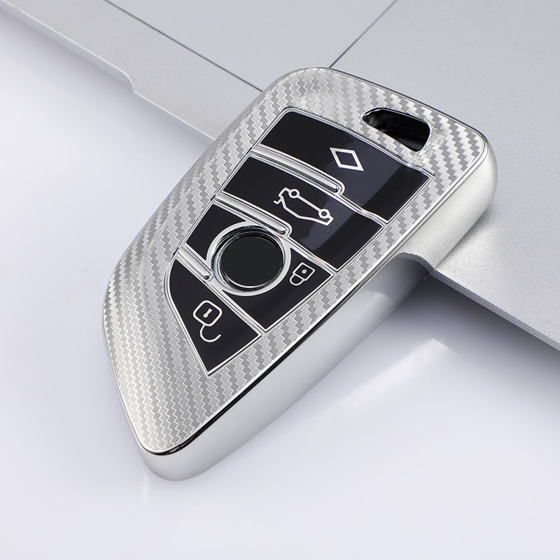 High Quality Car key Accessories New Design Superior Raw Material car key case, Carbon Fiber Car Key Case Cover For BMW F30 X3