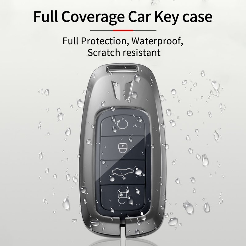 Car Key Cover Case Shell Holder for Chery Arrizo 5 Little Ant QQ Protector Keychain Keyless Shell Set Bag Interior Accessories
