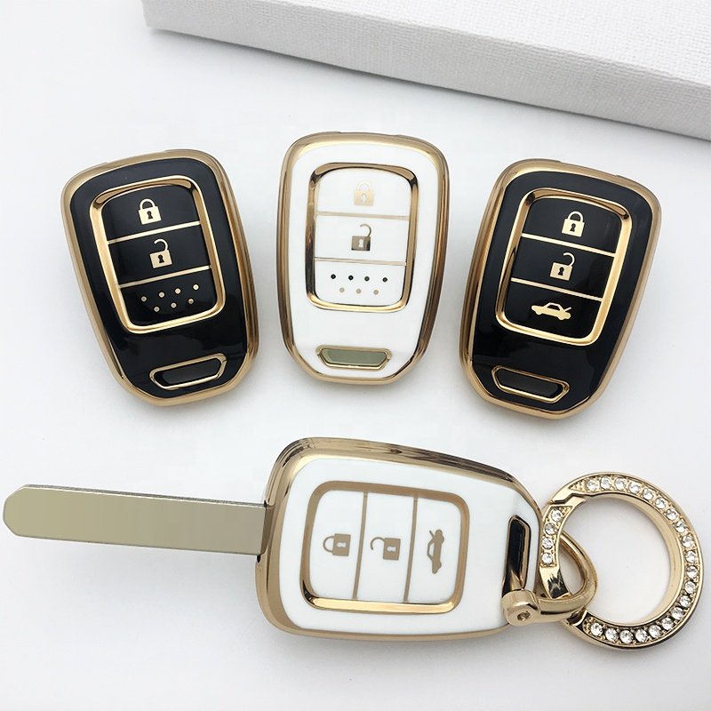 For Keycare Car Key Protective Car Accessories Key Cover For Honda Vezel TPU Car Key Cover