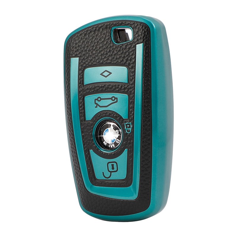 Remote Car Key Protector Case Leather Cover Holder Accessories Keychain Shell Bag for BMW 3 5 7 Series X1 X3 X4 X5 X6 325Li