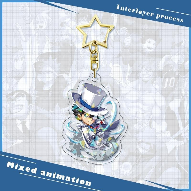 Custom Acrylic Keychain Transparent Key Chain Rings for Craft Clear Colorful Pendants DIY Kawaii gift Excellent quality price