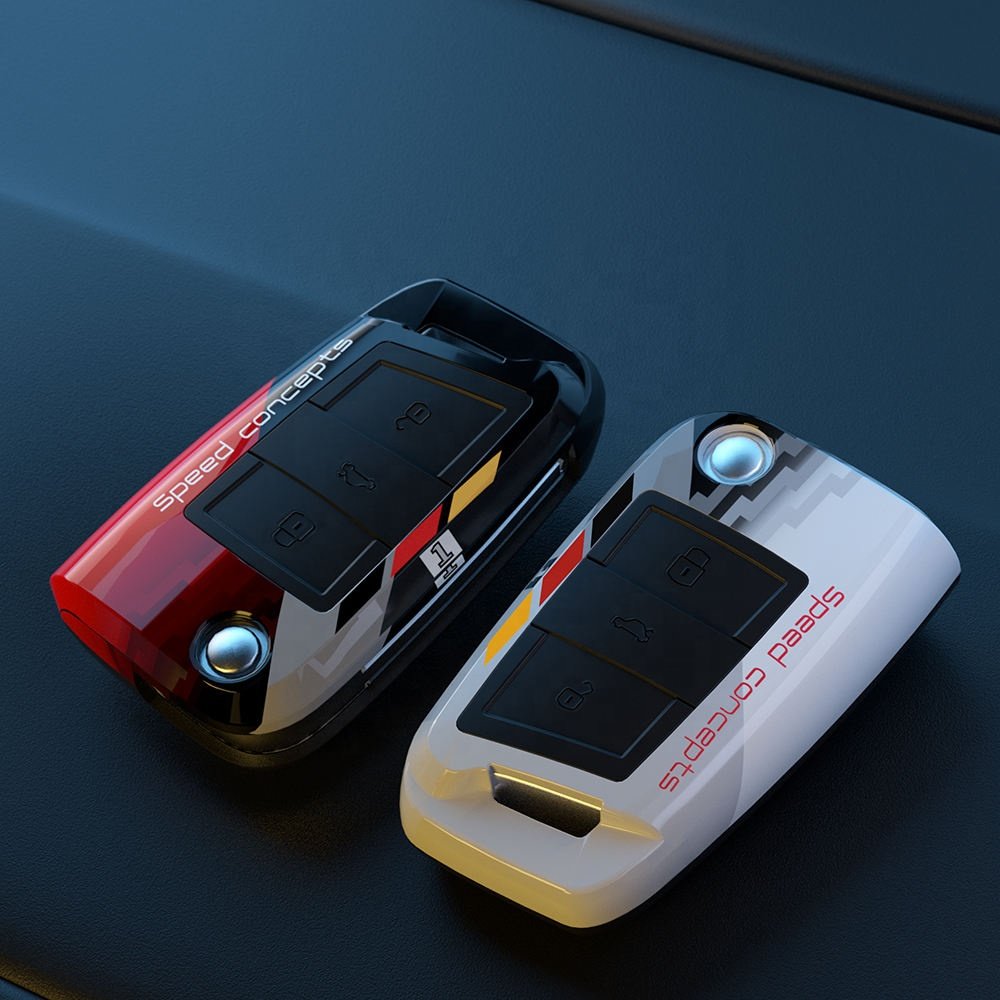 Top Seller Wholesale Car Key Case Cover Accessories For Vw Volkswagen Golf 7 Mk7 Tiguan Mk2 For Seat Ateca Leon Fr 2 Ibiza For