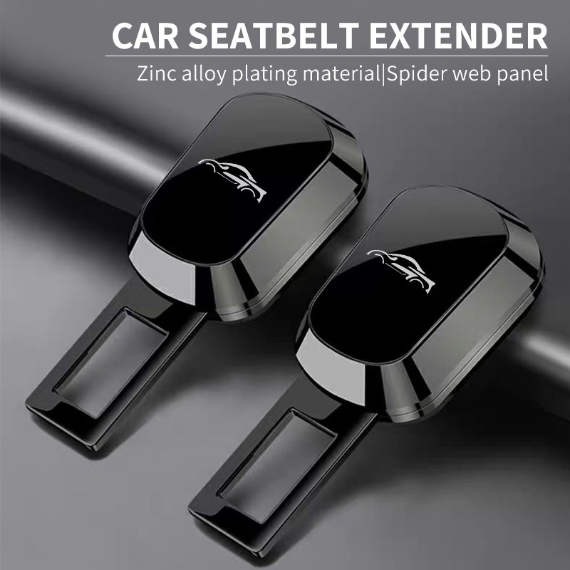 Universal model Car Seat Belt Extender Car Safety Plugs Full Logo Metal Plugs Extension car accessories
