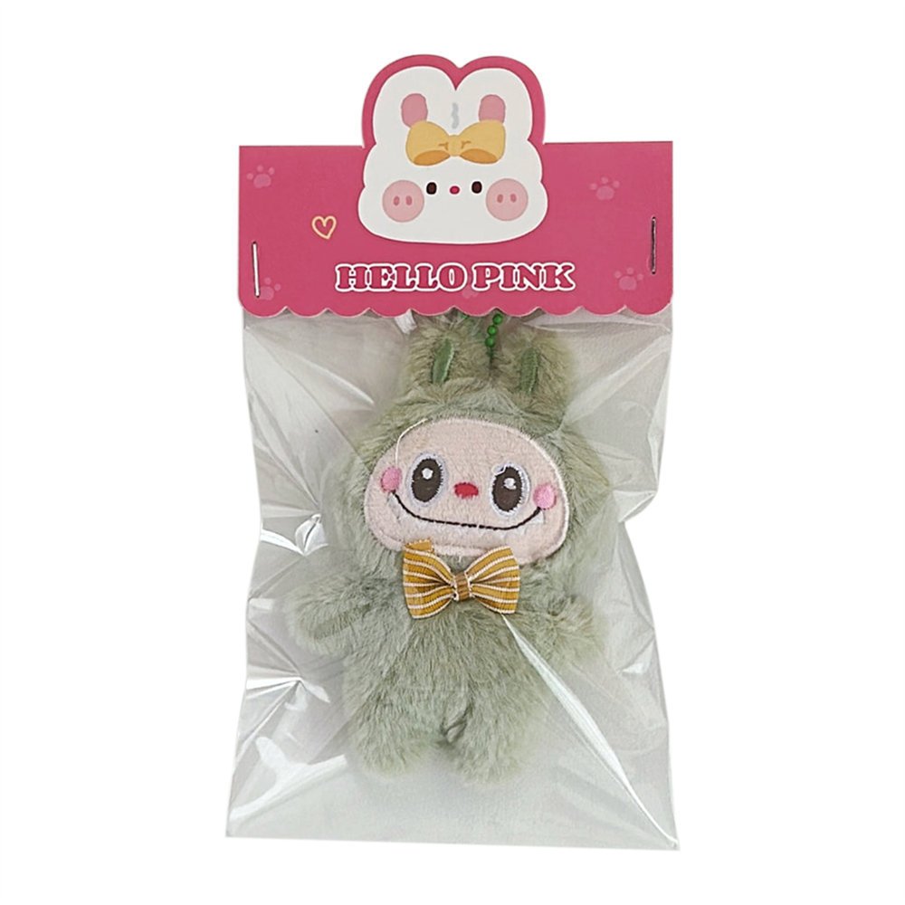 Lilangda Little Monster Keychain For Car Keys Accessories The Monsters Bunny Key Chain Anime Accessories Keychains Bags Jewelry