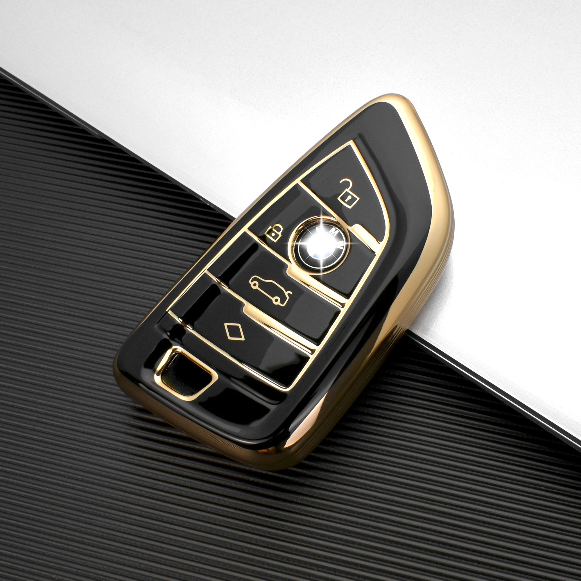 New 2022 Fashionable Design Automotive Accessories Interior TPU Car Key Case Cover For BMW Key Cover