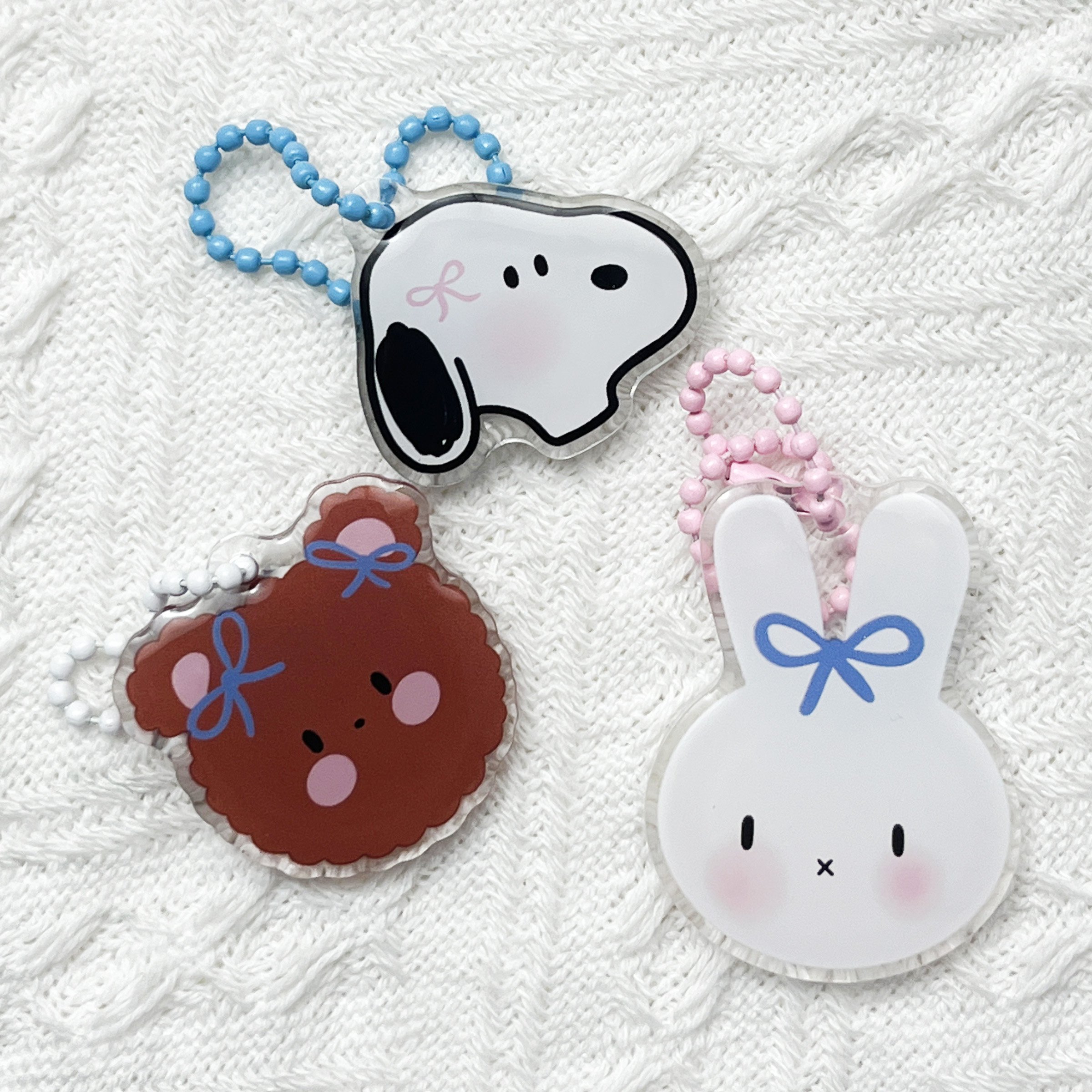 Custom Printed Key Chain Customizable Keyrings Tag Anime Charm Sublimation Souvenirs Acrylic Keychain