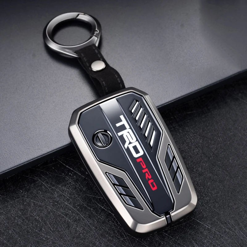 For Toyota Camry Mark X RAV-4 PRADO COROLLA HIGHLANDER 2 3 Buttons Keyless Hight quality Galvanized Alloy Car Key Cover Case