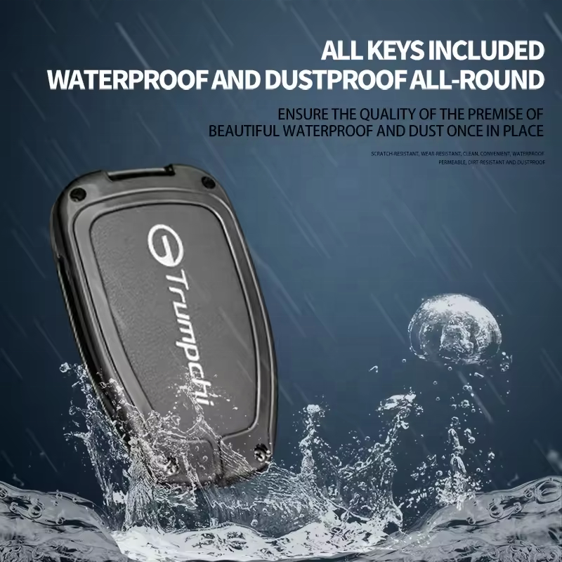 Alloy Car Remote Key Case Cover Protect Shell For Trumpchi Gac 2021 Empow J11 J12 J13 J14 J15 J16 Gs8 Keychain Auto Accessories