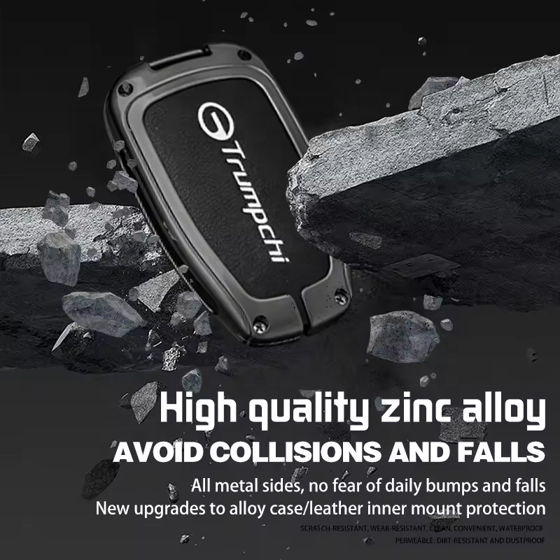 Alloy Car Remote Key Case Cover Protect Shell For Trumpchi Gac 2021 Empow J11 J12 J13 J14 J15 J16 Gs8 Keychain Auto Accessories
