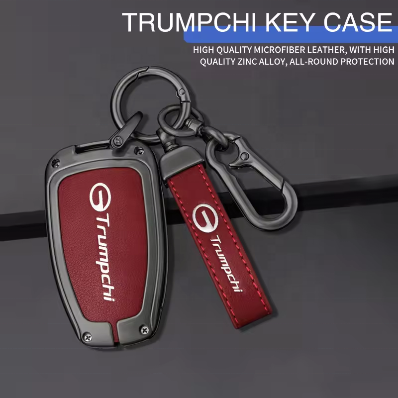 Alloy Car Remote Key Case Cover Protect Shell For Trumpchi Gac 2021 Empow J11 J12 J13 J14 J15 J16 Gs8 Keychain Auto Accessories