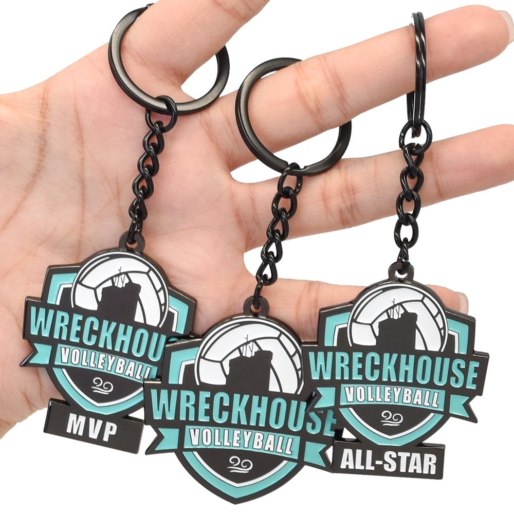 Manufacturer supply promotional keychain metal zinc alloy fancy cartoons cheap key chain ring car motel custom enamel keychains