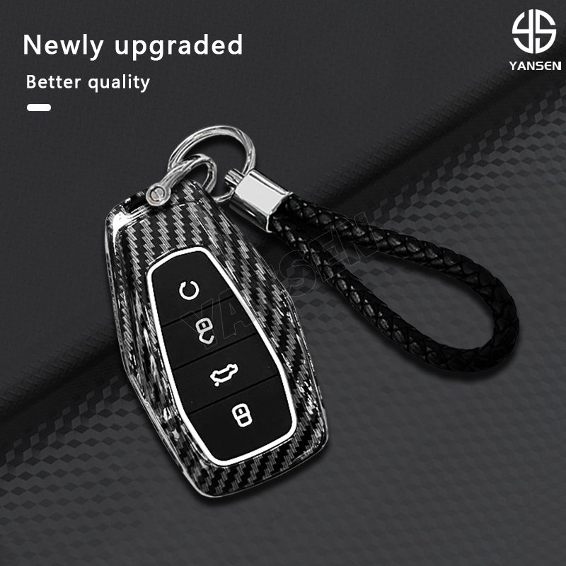 ABS Carbon fiber Remote Car Key For Geely Atlas Boyue NL3 Coolray 2024 X6 X7 EX7 Emgrand Kulrey GT GC9