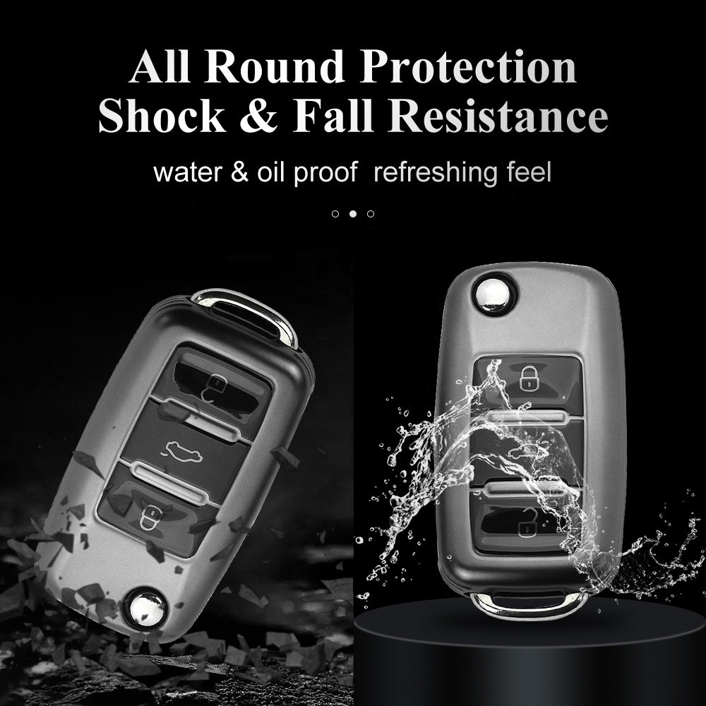 Professional Manufacturers Scratch Resistant And Wear-Resistant TPU Key Cover For Volkswagen Car Key Cover