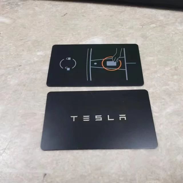 New design popular products auto parts card key nfc easy use car control key card for tesla model 3/y
