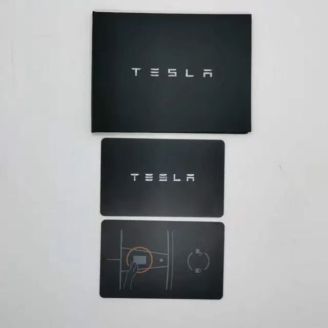 New design popular products auto parts card key nfc easy use car control key card for tesla model 3/y