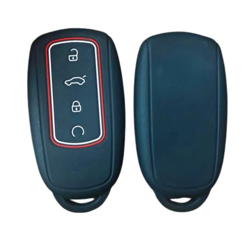 Silicone Car Key Case Cover For Chery Tiggo 7 8 Pro 8 PLUS Arrizo 5 Protection Shell Keychain Skin Holder Accessories