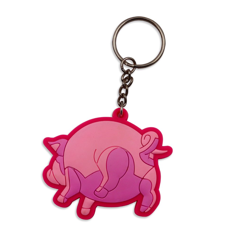 Wholesaler Plastic Customized Name Pvc Silicone Keychain Key Chains For Men Women