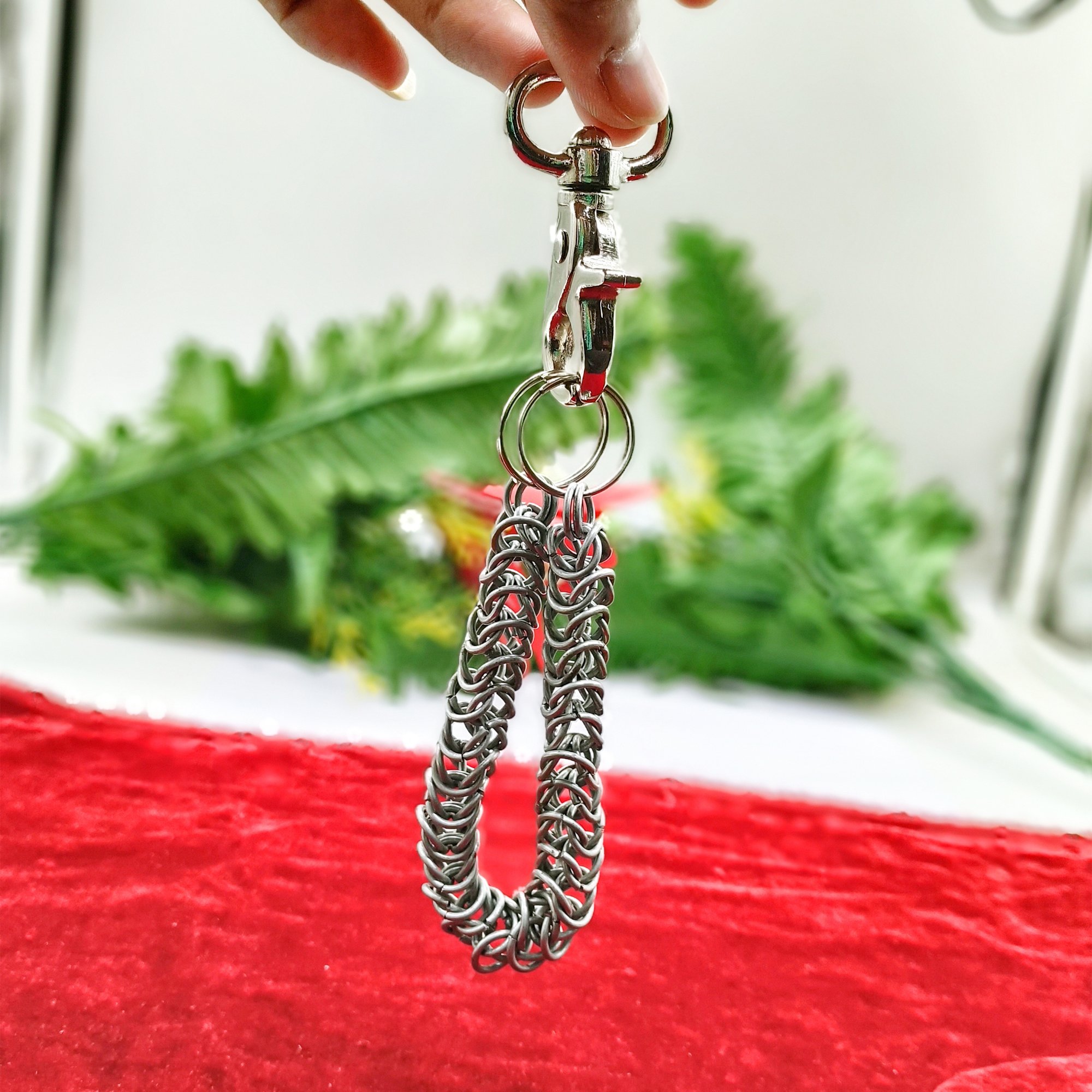 Premium Stainless Steel Keychain Durable, Rust-Resistant Key Ring For Multiple Keys And Accessories Original Indian Factory
