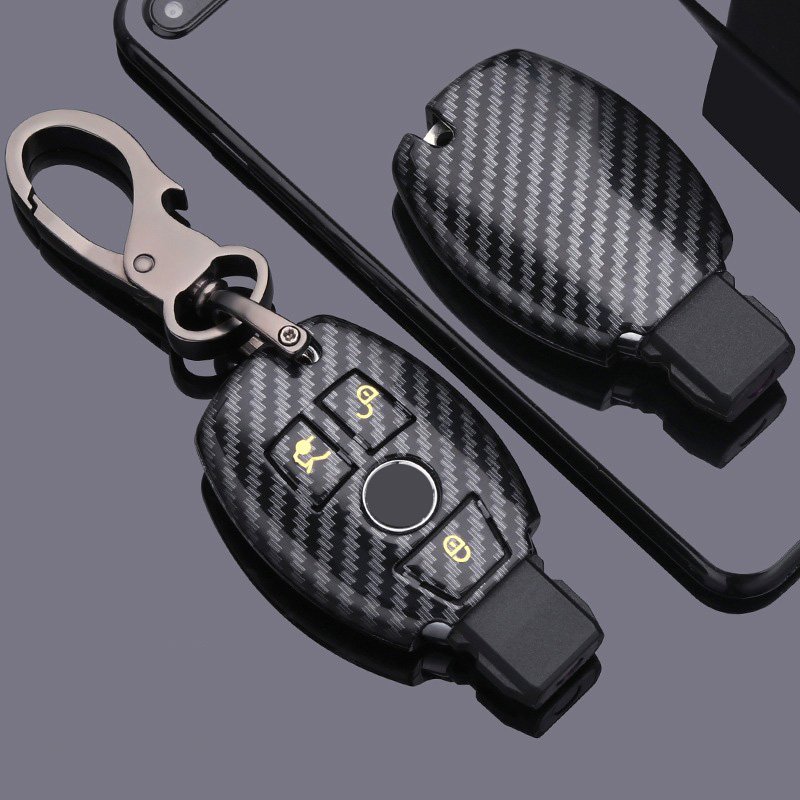 Car 2/3 Buttons Key Cover Case for Mercedes Benz A B R G Class GLK GLA W204 W251 W463 W176 Key Bag Fob Shell Holder Protector