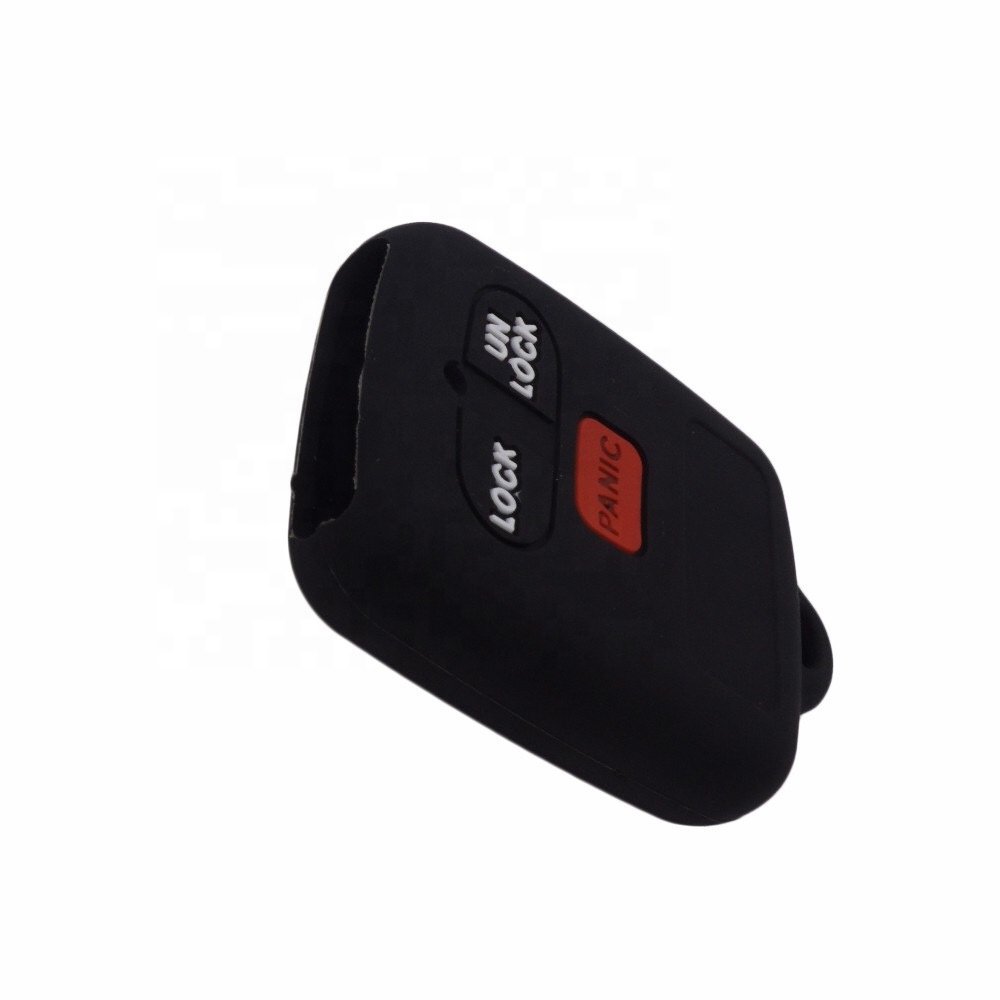 Remote Smart Car Key Case Cover Silicone Key Fob Ring Holder Protect For TOYOTA BYD