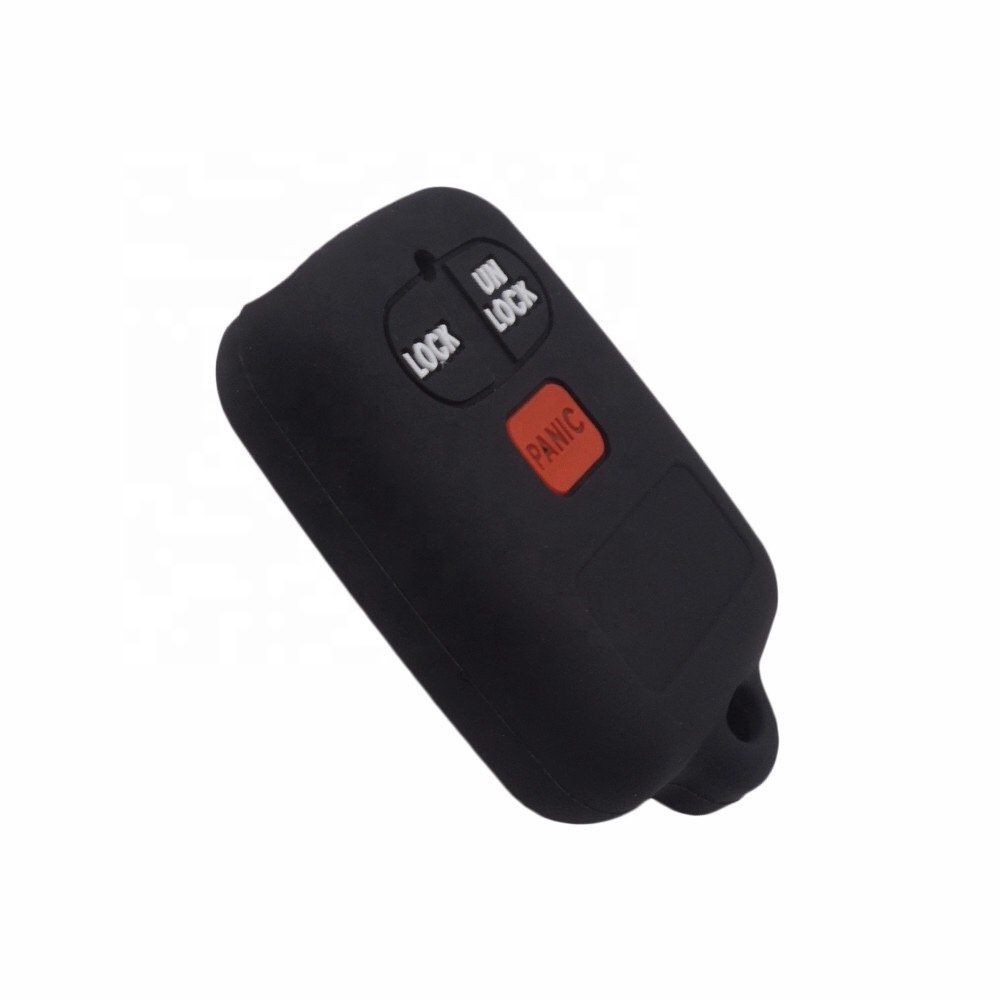 Remote Smart Car Key Case Cover Silicone Key Fob Ring Holder Protect For TOYOTA BYD