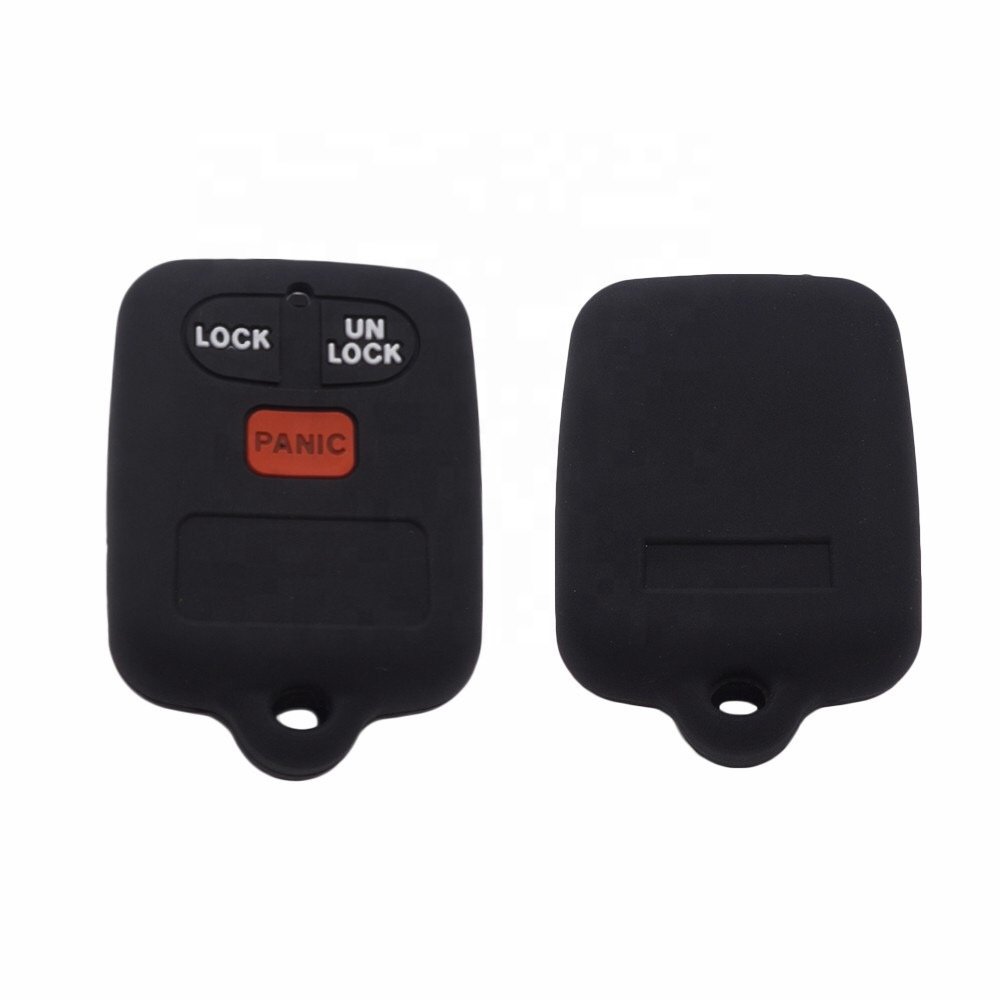 Remote Smart Car Key Case Cover Silicone Key Fob Ring Holder Protect For TOYOTA BYD