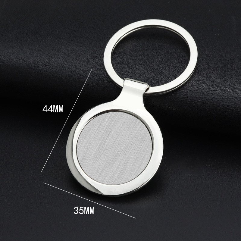 Wholesale Custom Metal Aluminium Plain Picture Sublimation Keychains To Sublimate