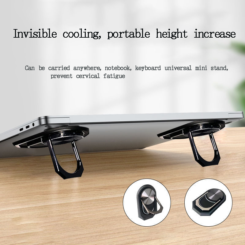 Finger Ring Stand Fabric Shield Rotation Cell Phone Grip Kickstand