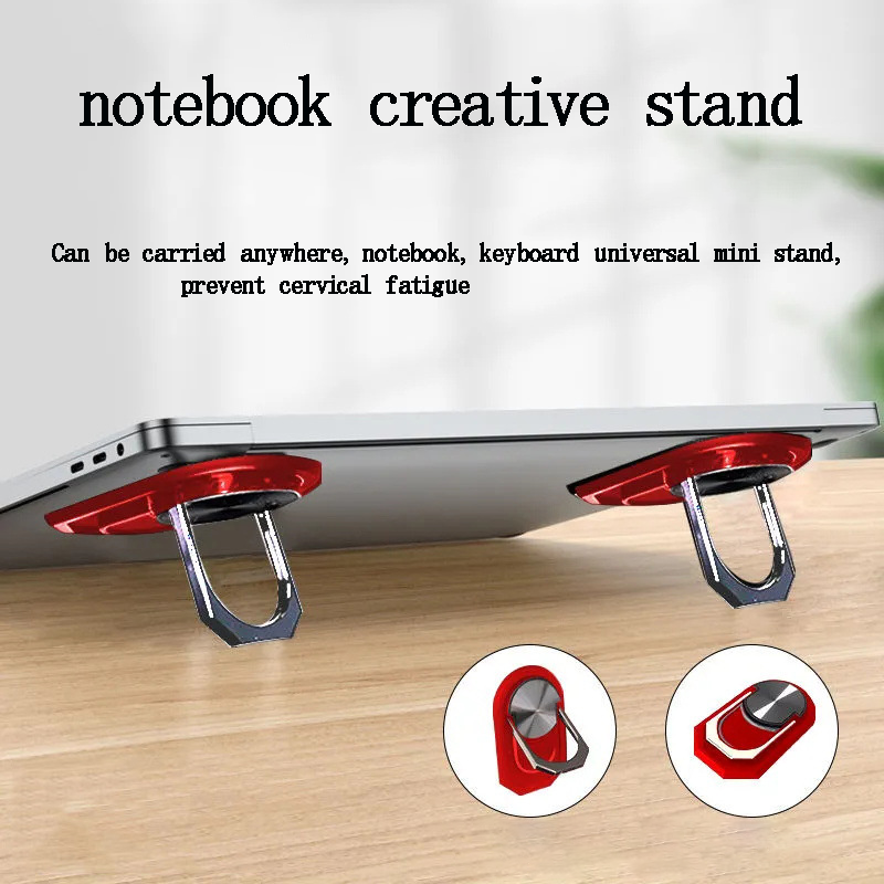 Finger Ring Stand Fabric Shield Rotation Cell Phone Grip Kickstand