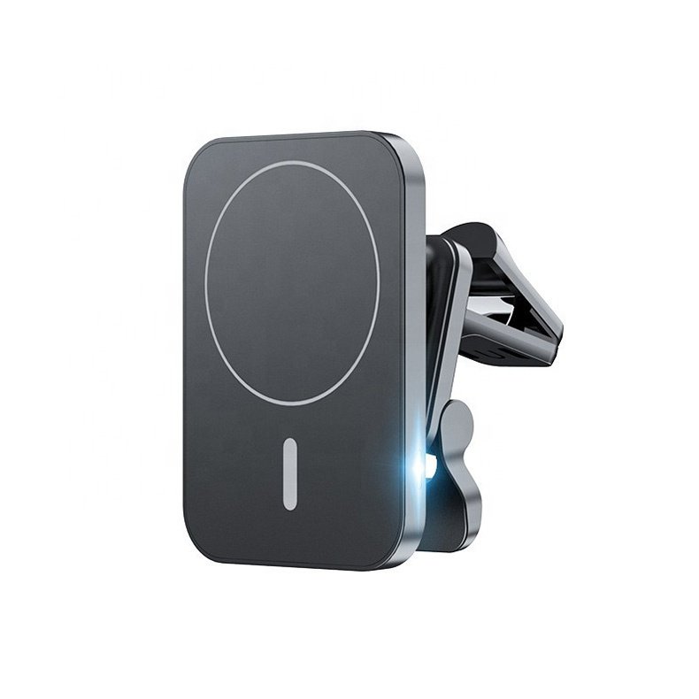 15W Magnetic Wireless Chargers Car Air Vent Stand Phone Holder Fast Charging Station DashBoard Magnet Phone Mount Stand Holder