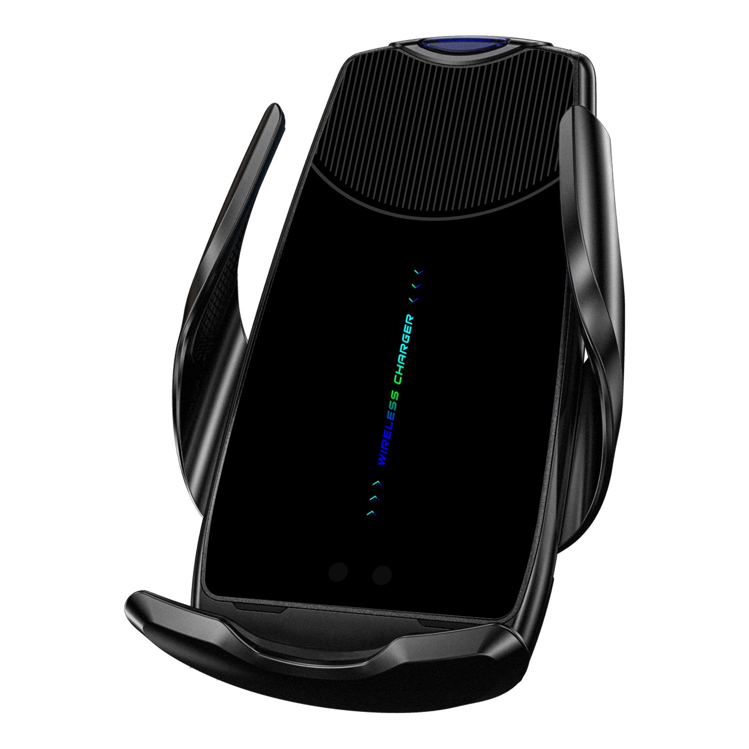 Hot Selling Wireless Car Charger 15W Fast Wireless Charger Car Automatic Clamping Mobile Phone Holder