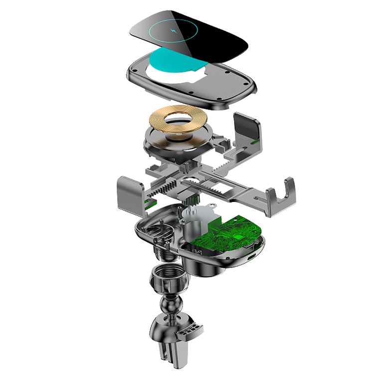 Universal Phone Mobile Car Mobile Charge Magnetic Fast Wireless Charging Stand Holder