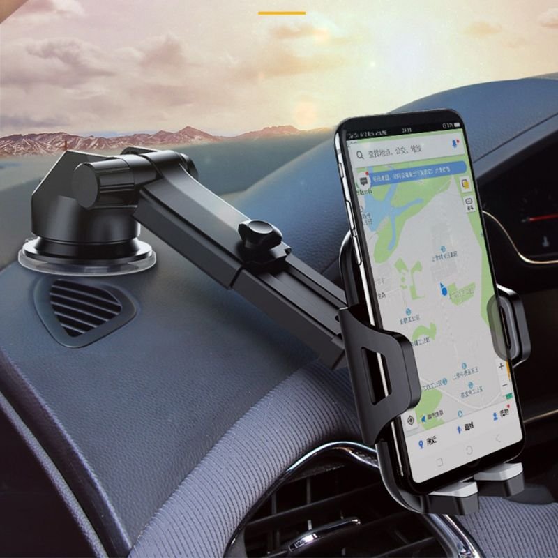 360 degree Rotate Universal Phone Car Holder Windshield Dash Suction Cup Mount Stand PH08