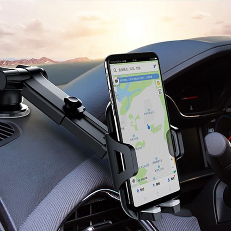 360 degree Rotate Universal Phone Car Holder Windshield Dash Suction Cup Mount Stand PH08