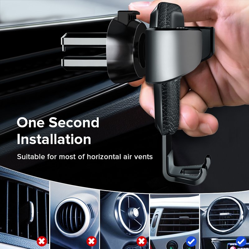 Best Seller 360 Rotatable Car Air Vent Phone Holder Cell Phone Car Mount Holder for Dashboard,Windshield