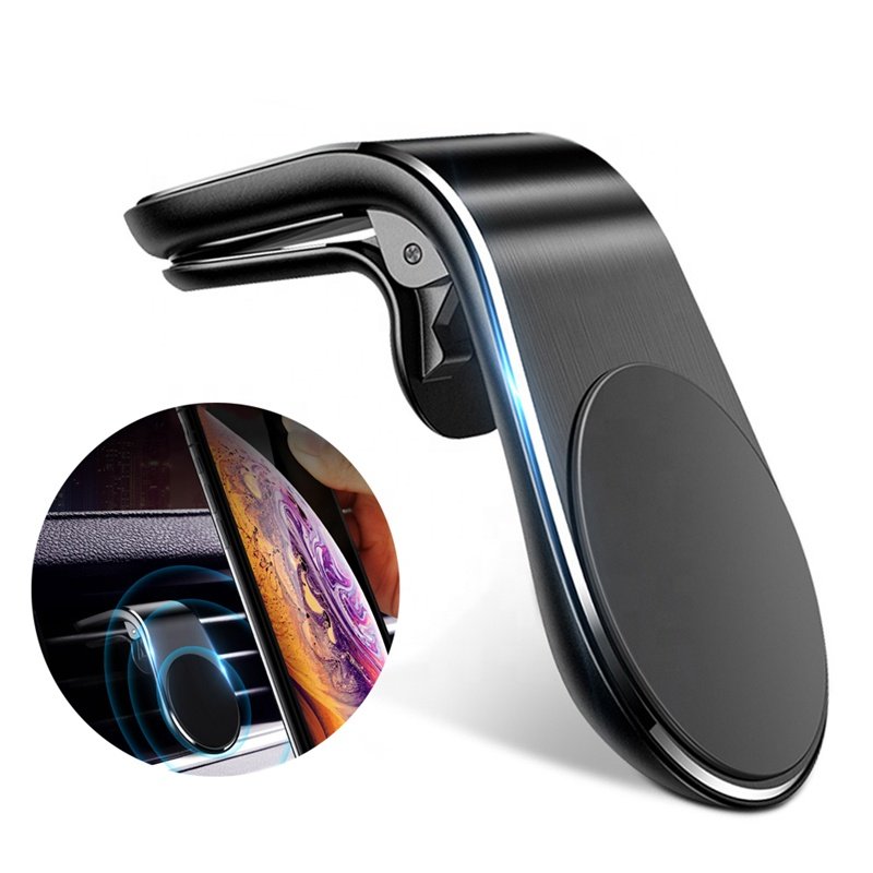 2022 Strong Magnet 360 Rotating Universal Mobile Cell Phone Holder Stand Car Magnetic Phone Holder Mount For Air Vent Outlet