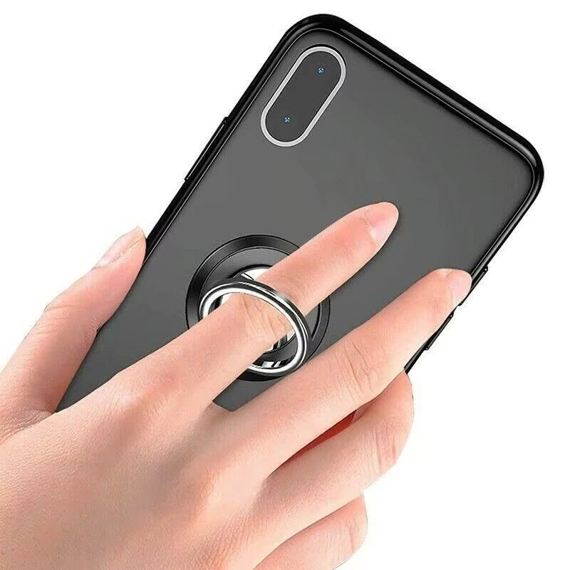 Magnetic Phone Finger Ring Holder Universal Luxury Rotatable Mobile Phone Stand Grip Back Sticker Bracket for All Mobile Phone