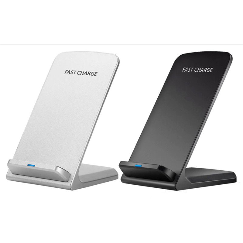 Foldable Vertical 10W Wireless Chargers Fast Charging Stand Portable Customizable Logo wireless charger For IPhone Watch