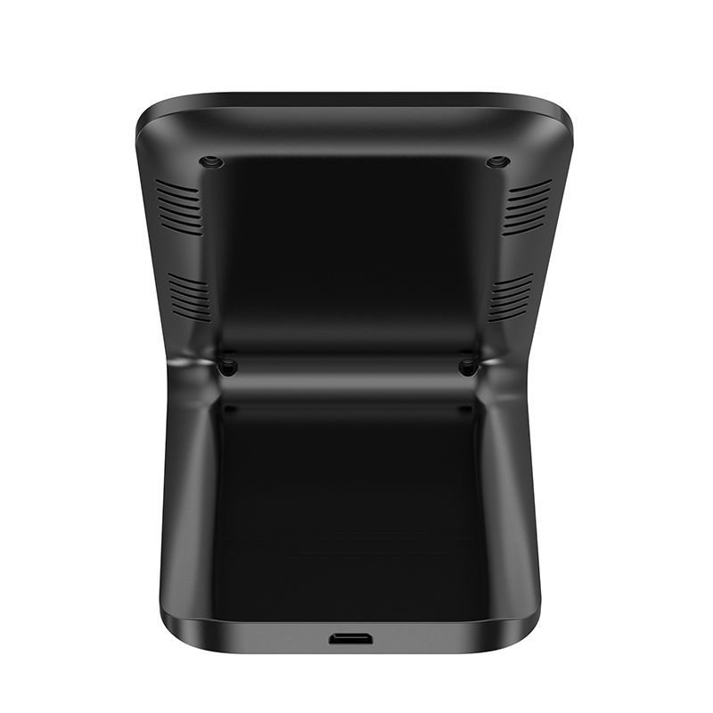 Foldable Vertical 10W Wireless Chargers Fast Charging Stand Portable Customizable Logo wireless charger For IPhone Watch